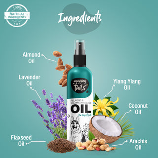 Relaxing Massage Oil for Dogs & Cats - 200ml