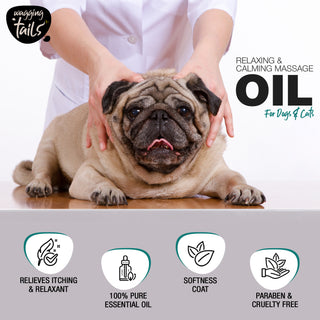 Relaxing Massage Oil for Dogs & Cats - 200ml
