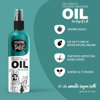 Relaxing Massage Oil for Dogs & Cats - 200ml