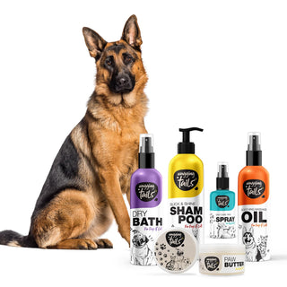 German Shepherd Grooming Gift Kit - Head to Paw 5pc Set