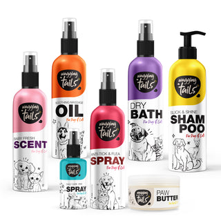 7 in 1 Baby Fresh Grooming Kit Fur, Paw & Perfume Combo - 7pcs Set