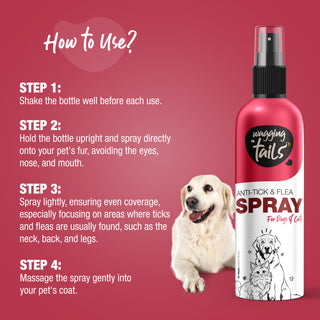 Anti-Tick & Flea Spray - 200ml
