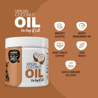 100% Virgin Coconut Oil for Dogs, Cats - 400ml