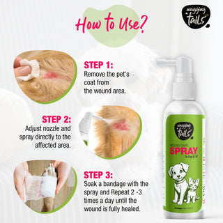 Wound Care Spray for Dogs & Cats- 100ml